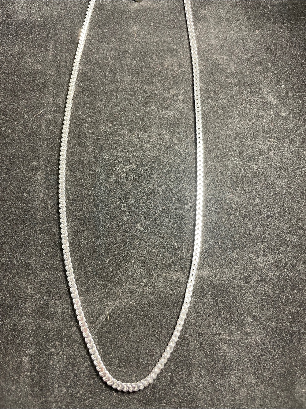 Silver Rope Chain Necklace - Women's Jewelry